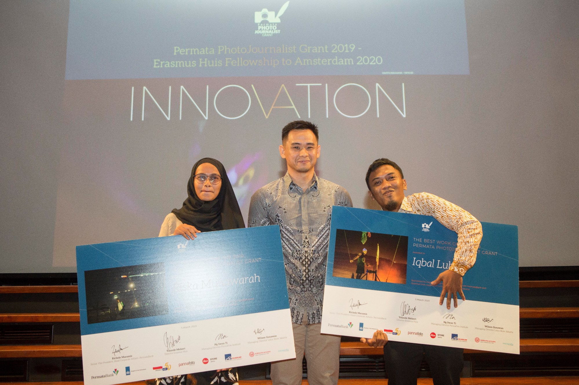 Iqbal Lubis dan Riska Munawarah, Penerima Karya Terbaik dan Runner-Up ...